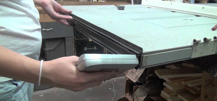 damaged steel door repair El Rio